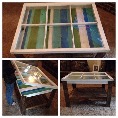 Image result for Reclaimed Window Coffee Table