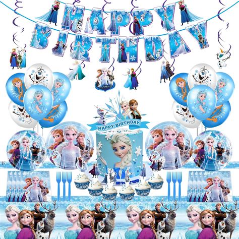 Frozen Birthday Party Supplies, Frozen Birthday Party Decorations ...