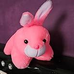 Buy Babique Cute Pink Rabbit soft Toys 26 cm (pink) Online at Low ...