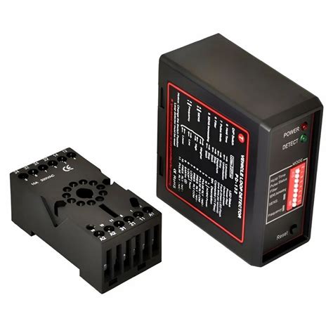 Vehicle Loop Detector - PD132 Single Channel Vehicle Loop Detector ...
