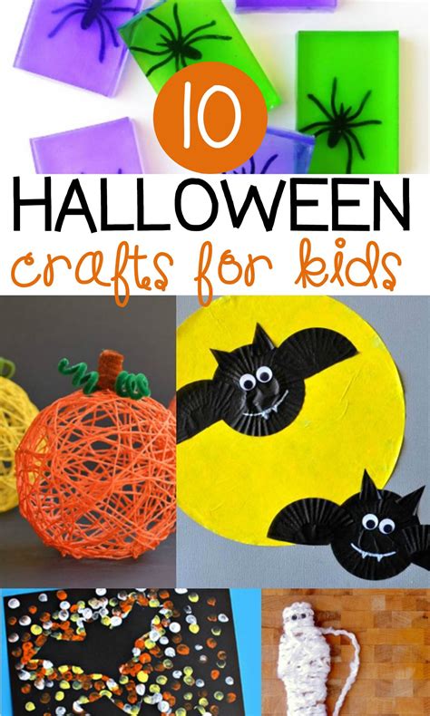 10 Halloween Crafts for Kids - The Kindergarten Connection
