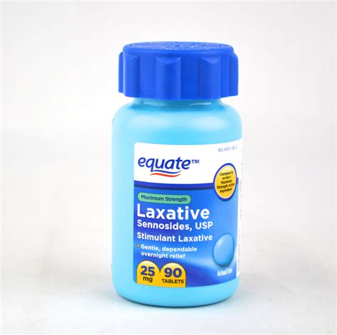 Amazon.com: Equate - Laxative, Maximum Strength, Sennosides 25 mg, 24 ...
