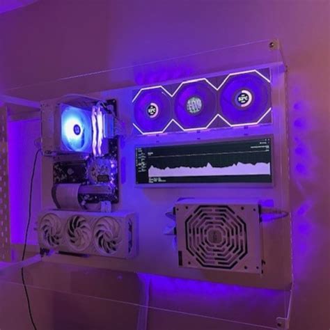 Image result for Wall Mount Open Computer Case