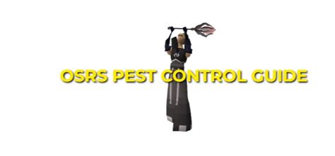 Image result for Pest Control Pure Guide OSRS