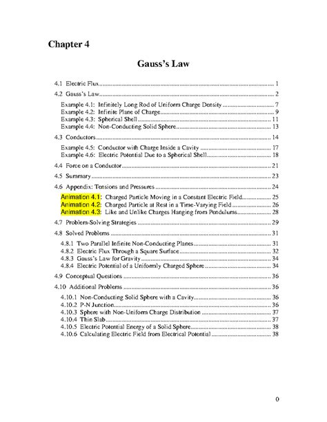 Chapter 4: Gauss's Law and Electric Flux (Law 4.1) - Studocu