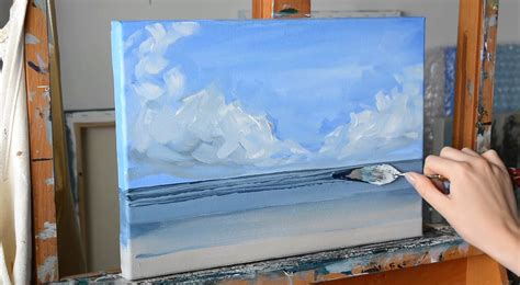 Acrylic Seascape Painting Tutorials 的图像结果