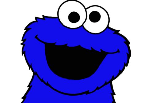Cookie Monster Printable Face
