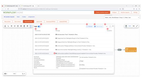 Process Log 的图像结果
