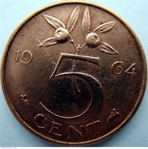 5 Cents 1964, Juliana (1961-1980) - Netherlands - Coin - 2279