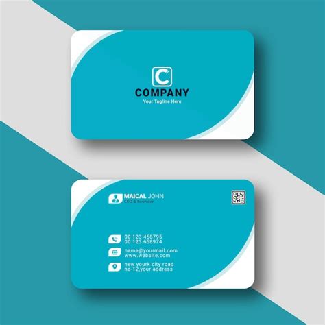 Business Card Design PSD 的图像结果
