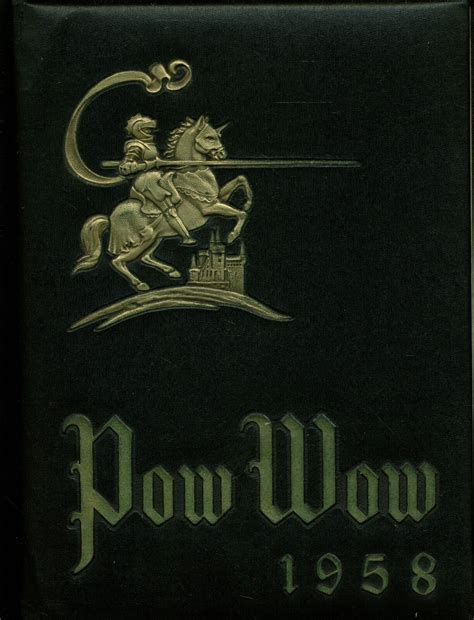 1958 yearbook from Mississinewa High School from Gas city, Indiana for sale