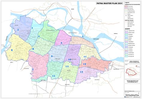 Maps | Patna Metropolitan Area Authority