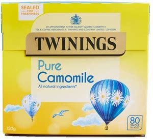 TWININGS Pure Camomile 80 Tea Bags Infusion Tea Bags Box Price in India ...