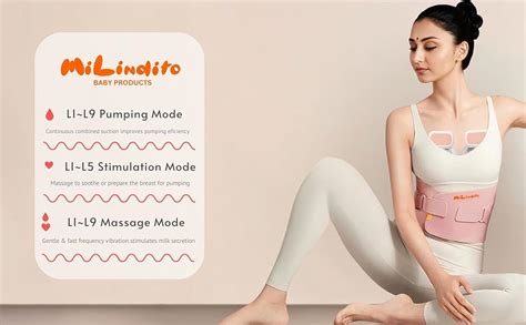 Buy Milindito Breast Pump Electrical for New Working Mothers, Portable ...