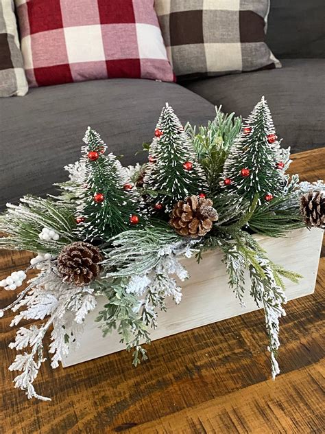 Christmas Centerpiece Farmhouse CenterpieceChristmas Table ...