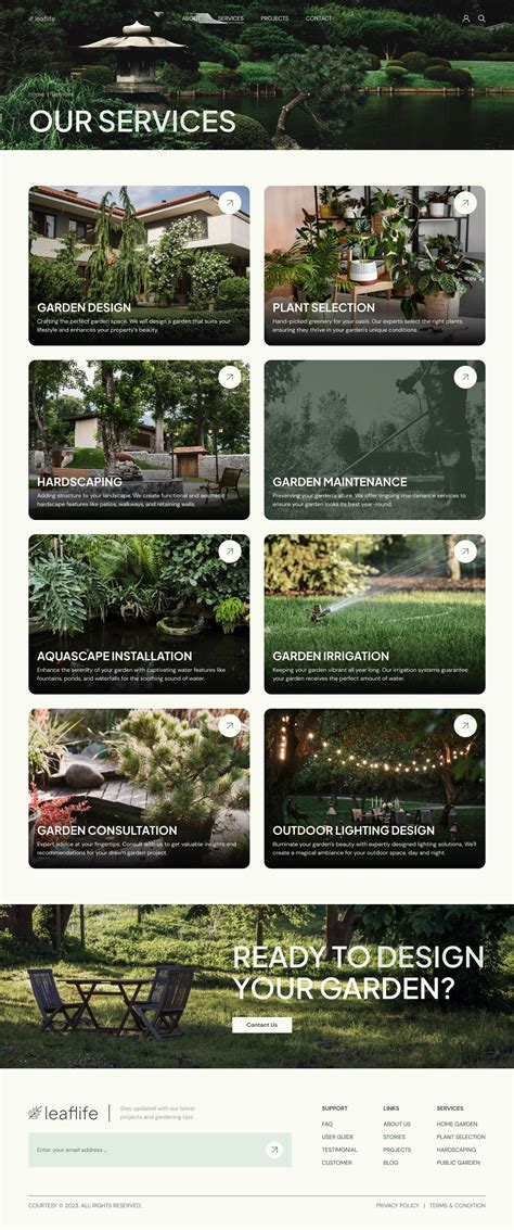 LeafLife - Garden Landscape Design Service