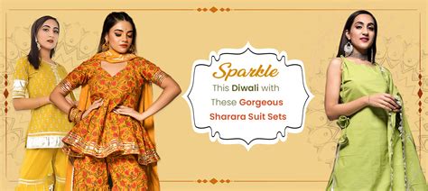 Sparkle This Diwali with These Gorgeous Sharara Suit Sets – Pomcha Jaipur