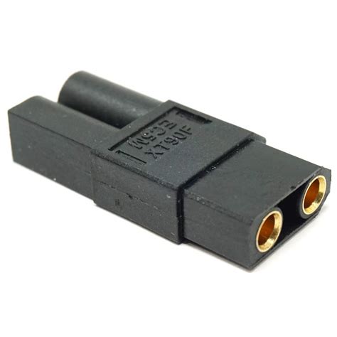 Nitro Hobbies One Piece XT90 Female to EC5 Male Connector Adapter Black ...