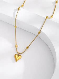 Heart Necklaces - Buy Heart Necklaces online at Best Prices in India ...