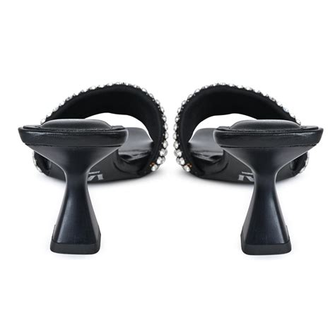 Diamond Glitter Black Heel – The CAI Store