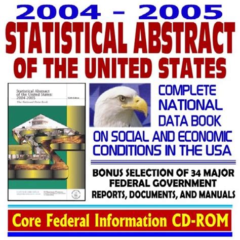 Buy 2004 ¿ 2005 Statistical Abstract of the United States, Complete ...
