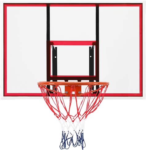 Amazon.com : Ktaxon 43.3 Inch Wall Mounted Basketball Hoop, PC ...