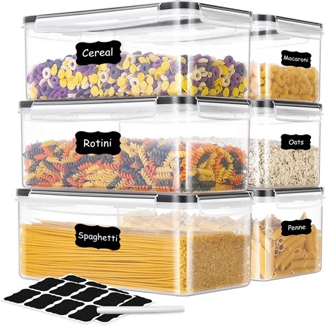 Amazon.com: Vtopmart Airtight Food Storage Containers with Lids 8PCS ...