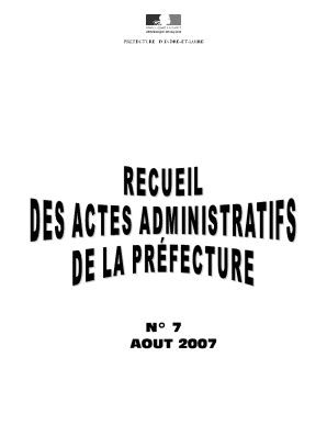 Fillable Online La tutelle : les actes dadministration et de ...