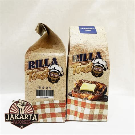 Jual RILLA TOAST BUTTER TOAST 60ML BY IJC X HERO57 - 3MG - Jakarta ...