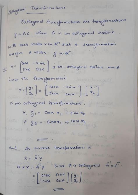 Image result for Orthogonal Transformation Diagonalization