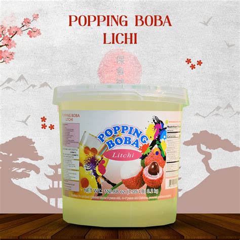 POPPING BOBA LICHI – Oishii foods