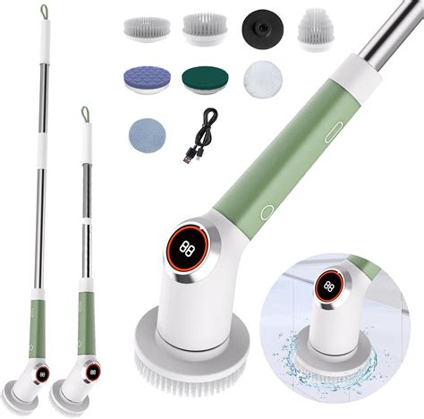 Amazon.com: Electric Spin Scrubber, 2024 Upgrade Cordless Shower ...