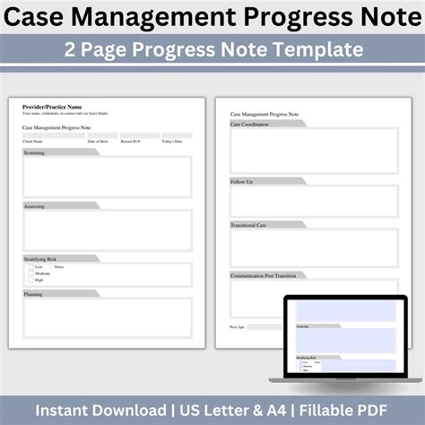 Image result for Case Management Progress Note Examples