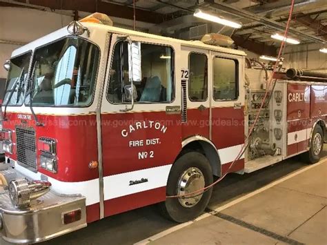 1993 Spartan/ Western States Pumper | GovDeals