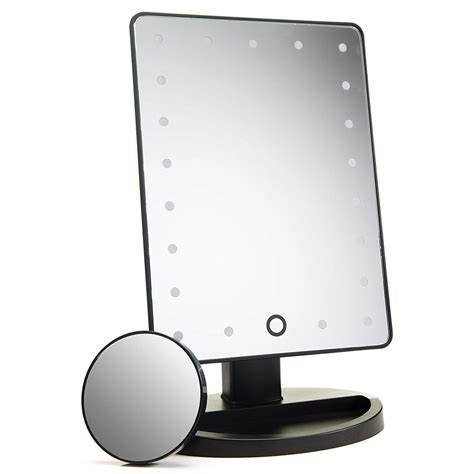 Andy Star Wall Mirror for Bathroom, 24"x36" Large Black Oval Mirror ...