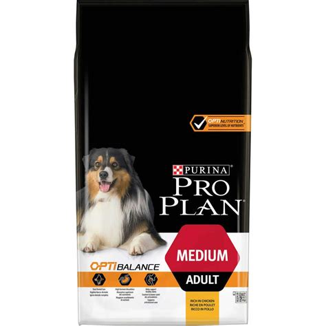 Nestlé PURINA PRO Plan Adult Dog Food - Medium Size Dog - with ...