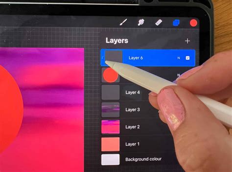 Procreate Clipping Mask 的图像结果