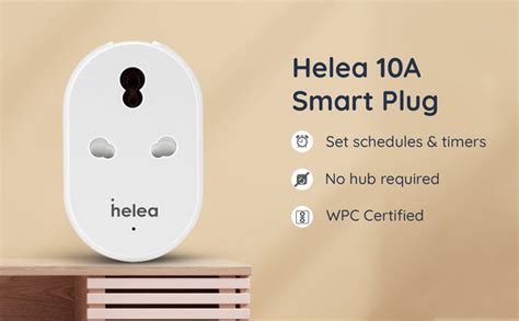 Helea 10A Compact Smart Plug – Pebble