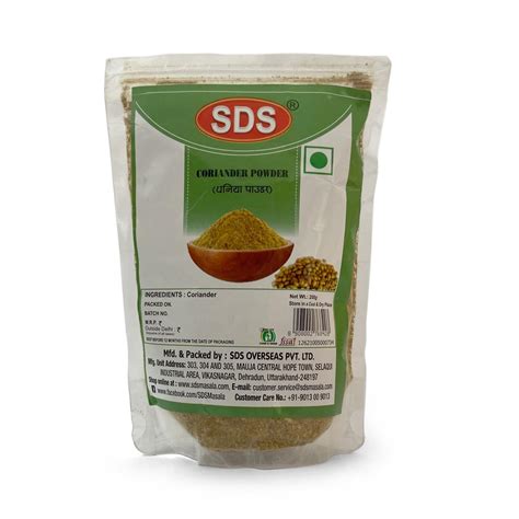 SDS Dhaniya Powder: Coriander's Flavourful Magic - 200g (Pack of 1 ...