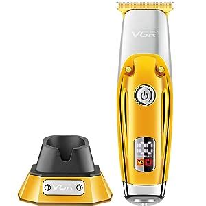 VGR V-277 Professional Rechargeable cordless Hair Clipper with LED ...