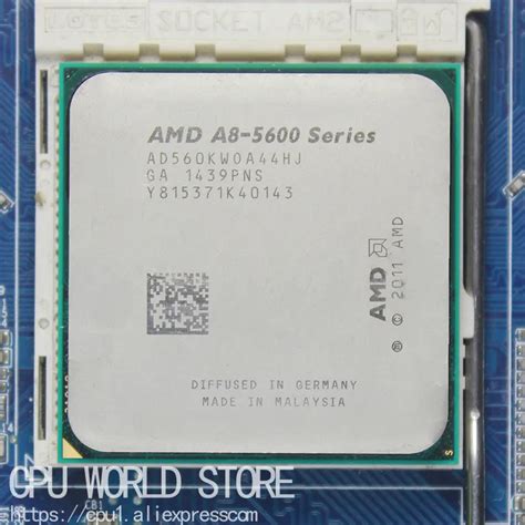 AMD A Series APU X4 A8 5600K A8 5600K 3.6GHZ 32NM 100W Socket FM2 Quad ...