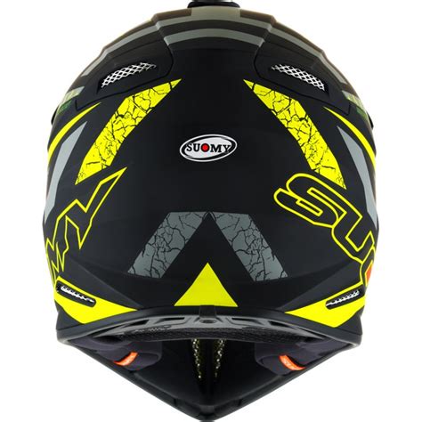 Suomy X-Wing Reel Yellow Helmet