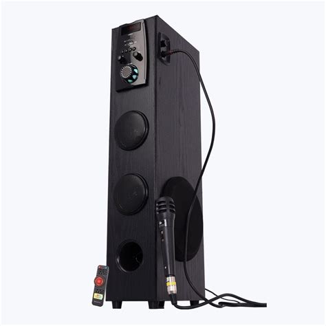 ZEBRONICS Zeb-Impact 50W Tower Speaker with Wireless BT/USB/FM/AUX and ...