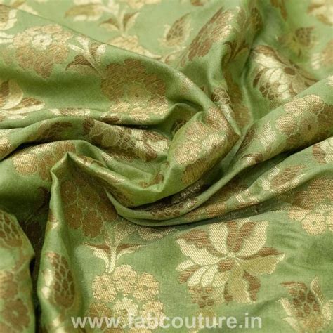 Green Kimkhab Brocade