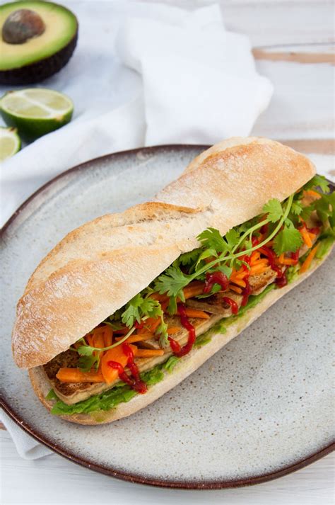 Vegan Banh Mi Sandwich - Elephantastic Vegan