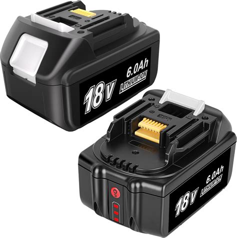 Amazon.com: JYJZPB 2 Pack 18V Batteries Compatible for Makita 18 Volt ...