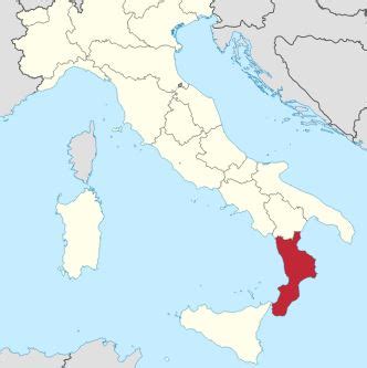 Image result for Calabria Map