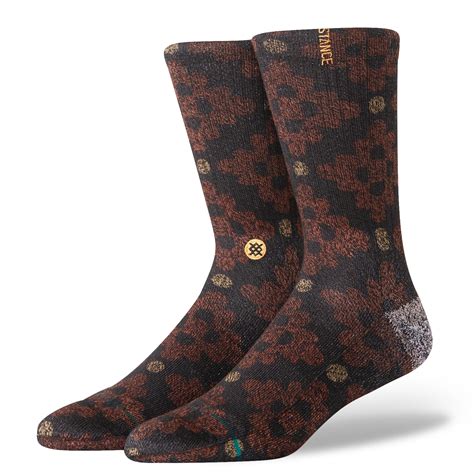 Stance San Lucas Crew Sock Dark Brown – Stance Europe