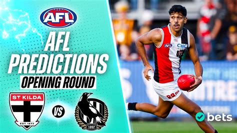 St Kilda Saints vs Collingwood Magpies AFL Opening Round Tips - New ...
