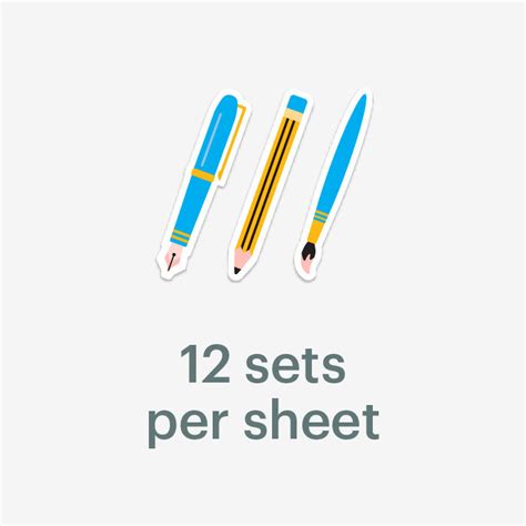Mossery Stickers- Drawing Tools – Paper planning and more